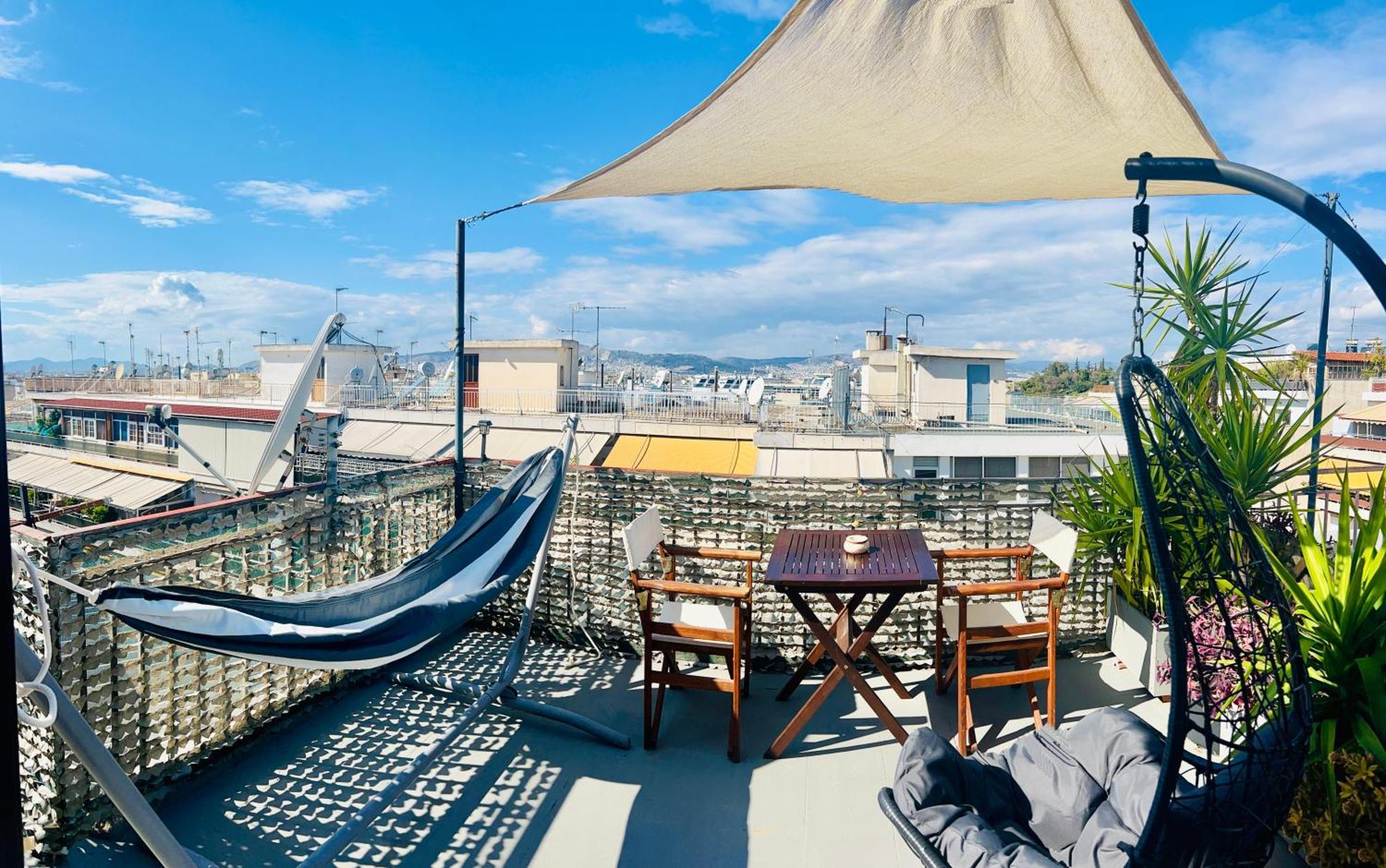 Olympus! Athens! Studio In The Sky!! 20' Walk To The Acropolis 외부 사진